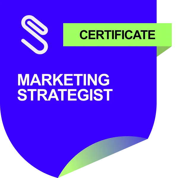 Certificate: Marketing Strategist Certificate, Section School